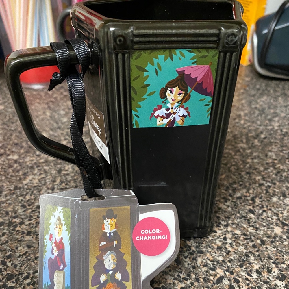 Disney Haunted mansion color changing mug Hallmark